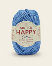 Load image into Gallery viewer, Sirdar Happy Cotton DK Wool / Yarn - 20g - Knitting, Crochet, Amigurami
