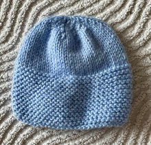 Load image into Gallery viewer, Hand Knitted Baby  Hat - Beanie Hat - Newborn
