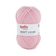 Katia DK Wool Yarn 50g - Rose (22) - 70% Acrylic, 30% Wool