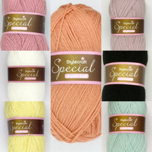 Load image into Gallery viewer, Stylecraft Special DK Wool Double Knitting and Crochet Yarn  -  Acrylic - 100g
