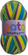 Cygnet Pato Everyday Prints DK 100g Soft Acrylic Knitting Crochet Yarn - Ballet