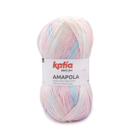 Katia Wool Baby Wool Amapola 100g Acrylic Yarn  - Shade 201
