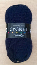 Load image into Gallery viewer, Cygnet CHUNKY Yarn Acrylic Knitting Crochet Wool  - 100g 
