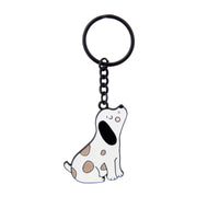 Keyring Bag Charm - Barney The Dog - Gift Stocking Filler Sass & Belle Enamel