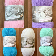 King Cole Baby DK Wool - Cherished 100% Acrylic Knitting Crochet Yarn