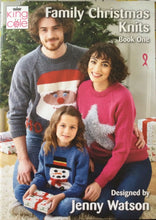 Load image into Gallery viewer, King Cole Knitting Pattern Book - Family Christmas Knits 1 - by Jenny Watson
