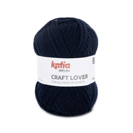 Katia DK Wool Yarn 50g - Dark Blue (5) - 70% Acrylic, 30% Wool