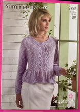 Load image into Gallery viewer, Stylecraft DK Knitting Pattern 8729 Ladies Cardigans 32-42 ins
