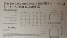 Load image into Gallery viewer, Hayfield DK Knitting Pattern 4834 - Boys Sweaters 16-26 ins
