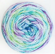 James C Brett Cotton Waves DK Cotton Yarn 100g Cake WV05 Wild Orchid 