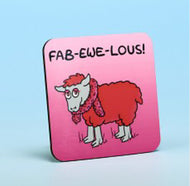 Vanessa Bee Coaster Laminated Drinks Mat  -  Fabewelous 