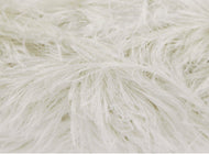 King Cole Moments DK 50g Faux Fur Eyelash Knitting Wool/Yarn - Cream