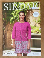 Sirdar DK Knitting Pattern 7936 Women's Jacket  32-54 ins