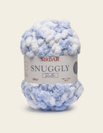 Sirdar Snuggly Sweetie 200g Pom Pom Baby Knitting Yarn Wool Cloudy Blue 