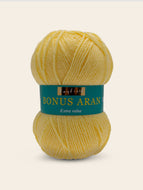 Sirdar Hayfield Bonus Aran Kntting/Crochet Wool/Yarn 100g Acrylic -  Primrose