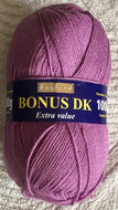Sirdar Hayfield Bonus DK Kntting/Crochet Wool/Yarn 100g Acrylic Violet