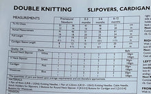 Load image into Gallery viewer, UKHKA DK knitting pattern 122 - Babies Slipovers, Cardigan &amp; Waistcoat 12-20ins
