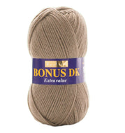 Sirdar Hayfield Bonus DK Kntting/Crochet Wool/Yarn 100g Acrylic Walnut
