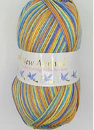 Jarol New Arrival Randoms Baby DK Yarn Wool, 200g Ball Iguazu 