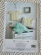 Load image into Gallery viewer, UKHKA DK knitting pattern 168 - Babies Sweater &amp; Cardigans 16-22 ins
