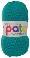 Cygnet PATO Everyday DK 100% Acrylic Wool Knitting Crochet 100g Ball Turquoise