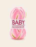 Hayfield Baby Blossom DK Knitting Crochet Yarn Wool 100g Baby Bouquet
