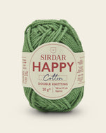 Sirdar Happy Cotton DK Knitting/Crochet Wool/Yarn 20g Treetop 780