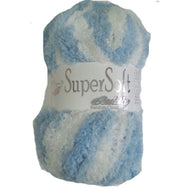 Jarol Supersoft Cuddly Chunky Soft Polyester Wool/Yarn 100g Blue Moon