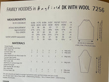 Load image into Gallery viewer, Hayfield DK Knitting Pattern 7256 - Family Hoodies 24-46 ins

