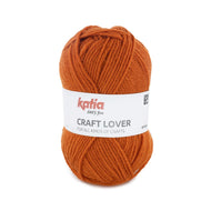 Katia DK Wool Yarn 50g - Orange (13) - 70% Acrylic, 30% Wool