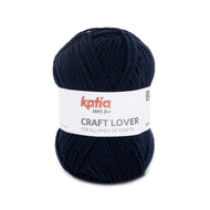 Katia DK Wool Yarn 50g - Dark Blue (5) - 70% Acrylic, 30% Wool