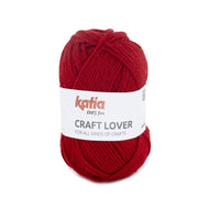 Katia DK Wool Yarn 50g - Red (4) - 70% Acrylic, 30% Wool