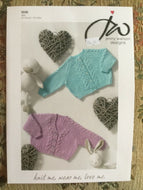 Jenny Watson 4 ply knitting pattern 5036 - Babies’ Cardigans