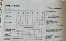 Load image into Gallery viewer, James C Brett DK Knitting Pattern JB203 - Baby Cardigans &amp; Sweater 14-22 ins

