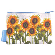 Emma Ball - Zipped Coin Purse Sunflowers by Caroline Cleave stocking filler gift