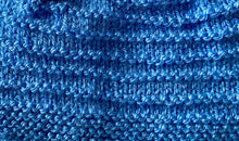 Load image into Gallery viewer, HAND KNITTED BABY BOYS HAT BEANIE 0-3 months blue BRAND NEW

