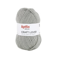Katia DK Wool Yarn 50g - Light Grey (9) - 70% Acrylic, 30% Wool