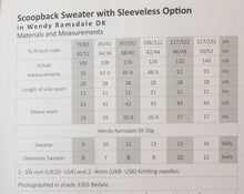 Load image into Gallery viewer, Ladies DK knitting pattern - Wendy Ramsdale 5783 - Sweater - 30-52 ins

