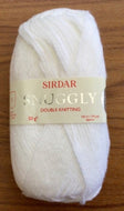 Snuggly DK Double Knitting Yarn Wool Soldier White 50g