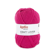 Katia DK Wool Yarn 50g - Fuchsia (20) - 70% Acrylic, 30% Wool