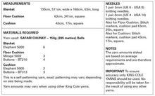 Load image into Gallery viewer, King Cole Chunky Knitting pattern 5935 Blanket &amp; Cushions in Safari Chunky
