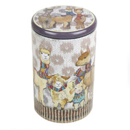 Emma Ball - Tall Round Caddy (T184) - Alpacas & Friends (Other Woollies)