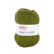 Katia DK Wool Yarn 50g - Grass Green (11) - 70% Acrylic, 30% Wool