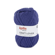 Katia DK Wool Yarn 50g - Dark Lilac (19) - 70% Acrylic, 30% Wool