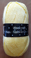 Woolcraft New Fashion Chunky Knitting Yarn Wool 100g - 133 Yellow - #573