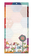 Emma Ball Magnetic Notepad shopping/to do list fridge magnet - Crafting Gnomes