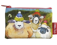 Emma Ball - Zipped Purse - Happy Sheep - stocking filler gift