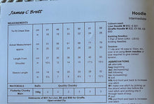 Load image into Gallery viewer, James C Brett Chunky Knitting Pattern JB833 Hoodie in Flutterby Chunky 16-26ins
