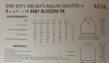 Load image into Gallery viewer, Hayfield DK Knitting Pattern 4834 - Boys Sweaters 16-26 ins
