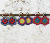 Emma Ball - Stitch Markers (Set of 6) - Crochet Flower (KN34)